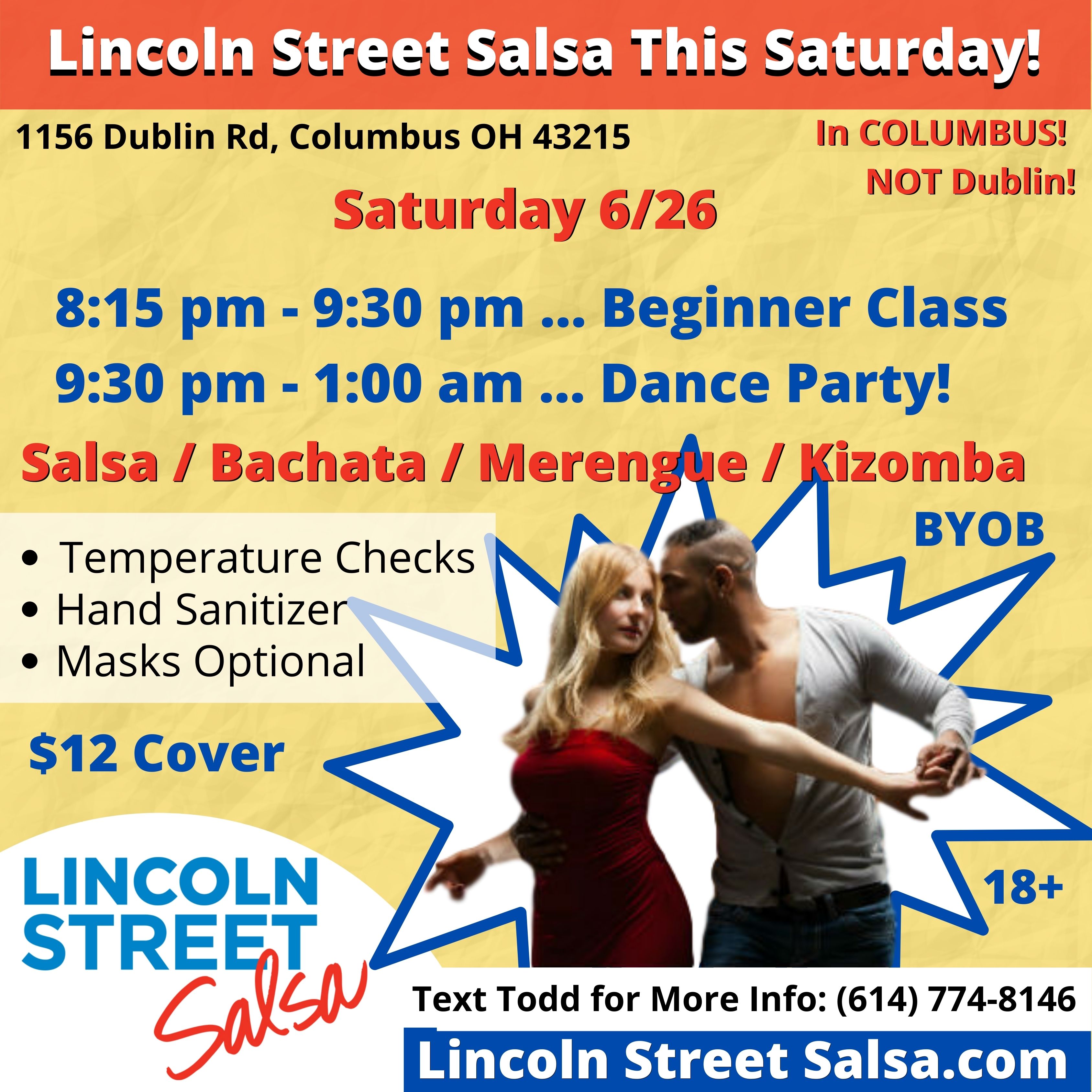 Salsa Dancing in Columbus Ohio
