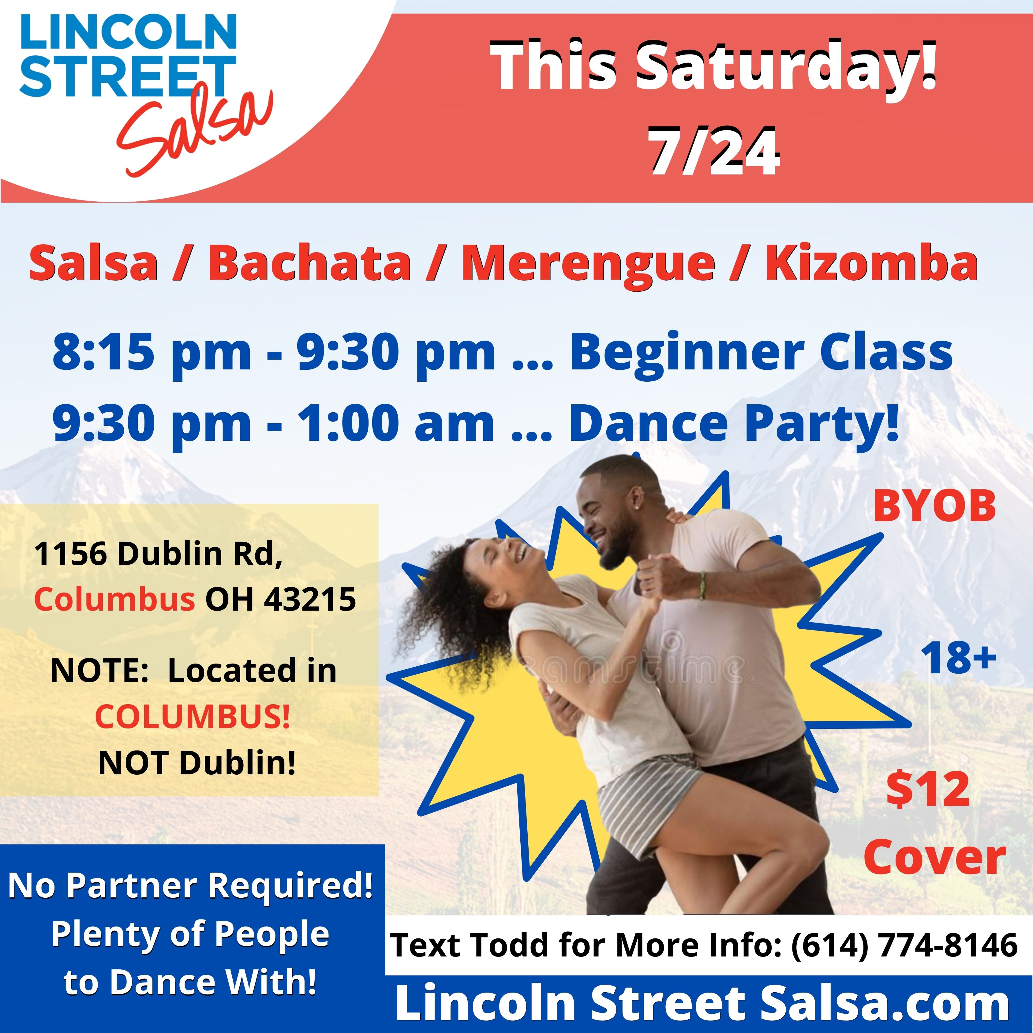 Salsa Dancing in Columbus Ohio