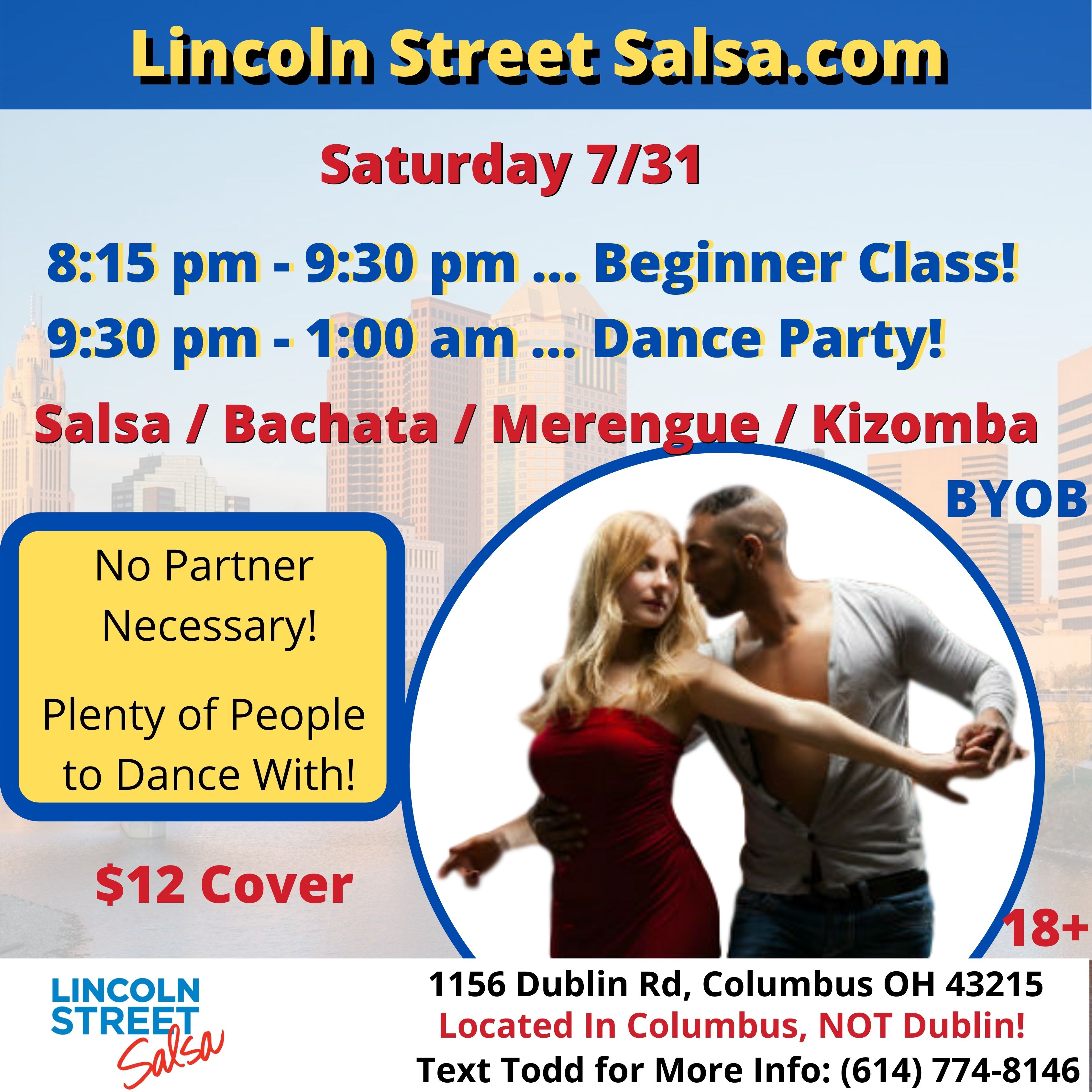 Salsa Dancing in Columbus Ohio