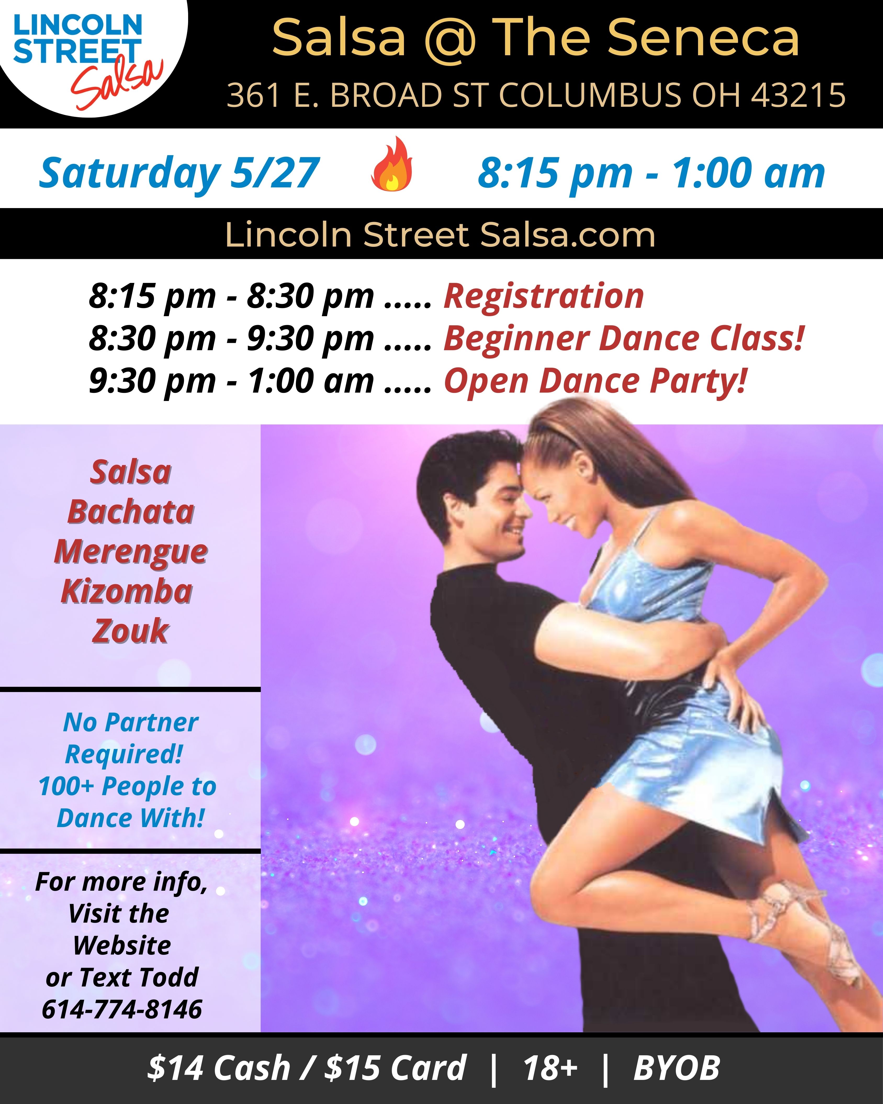 Salsa Dancing in Columbus Ohio