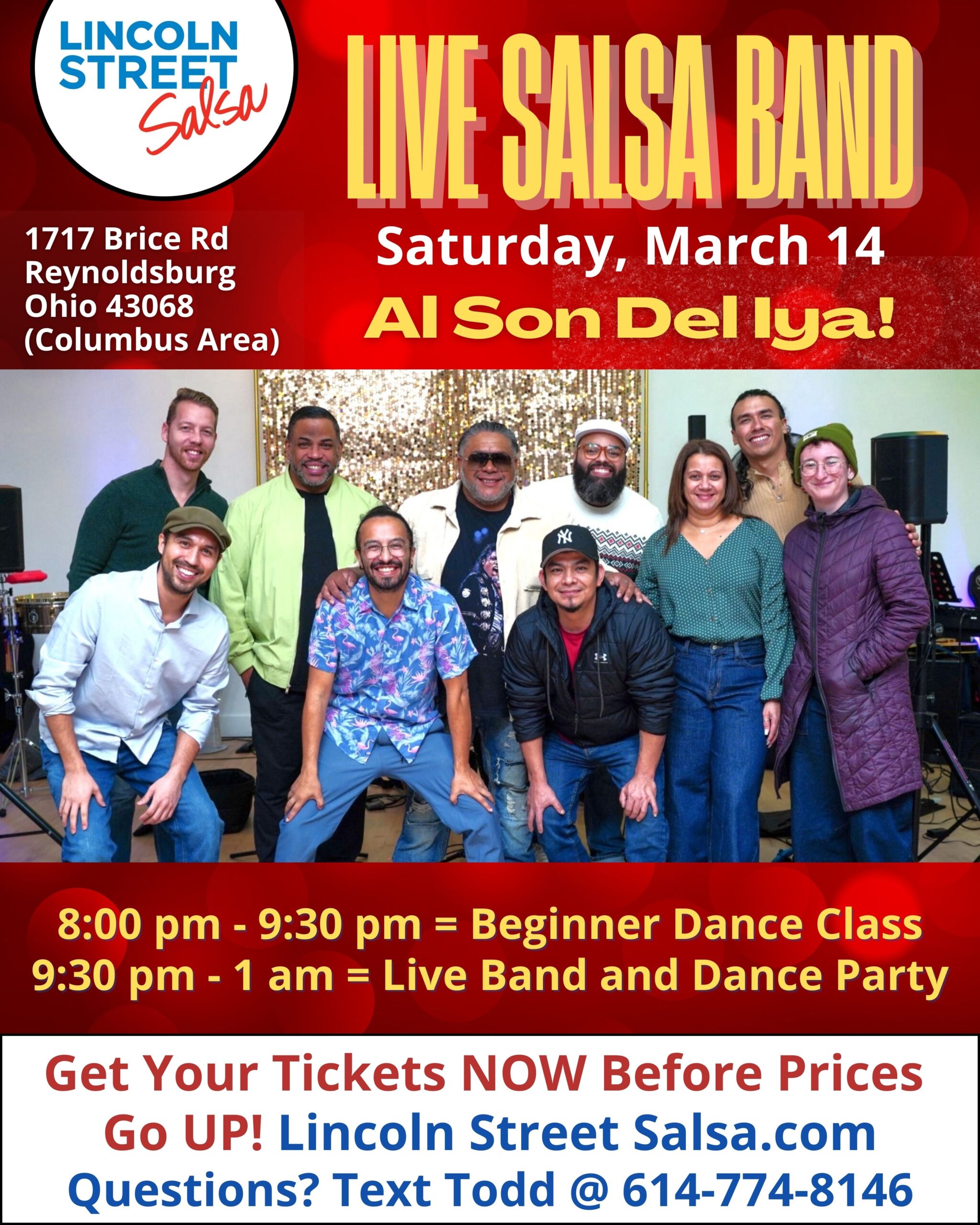Al Son Del Iya, Live Salsa Band Columbus Ohio, Live Salsa Music Columbus Ohio, Salsa Dancing Columbus Ohio, bachata dancing, merengue dancing