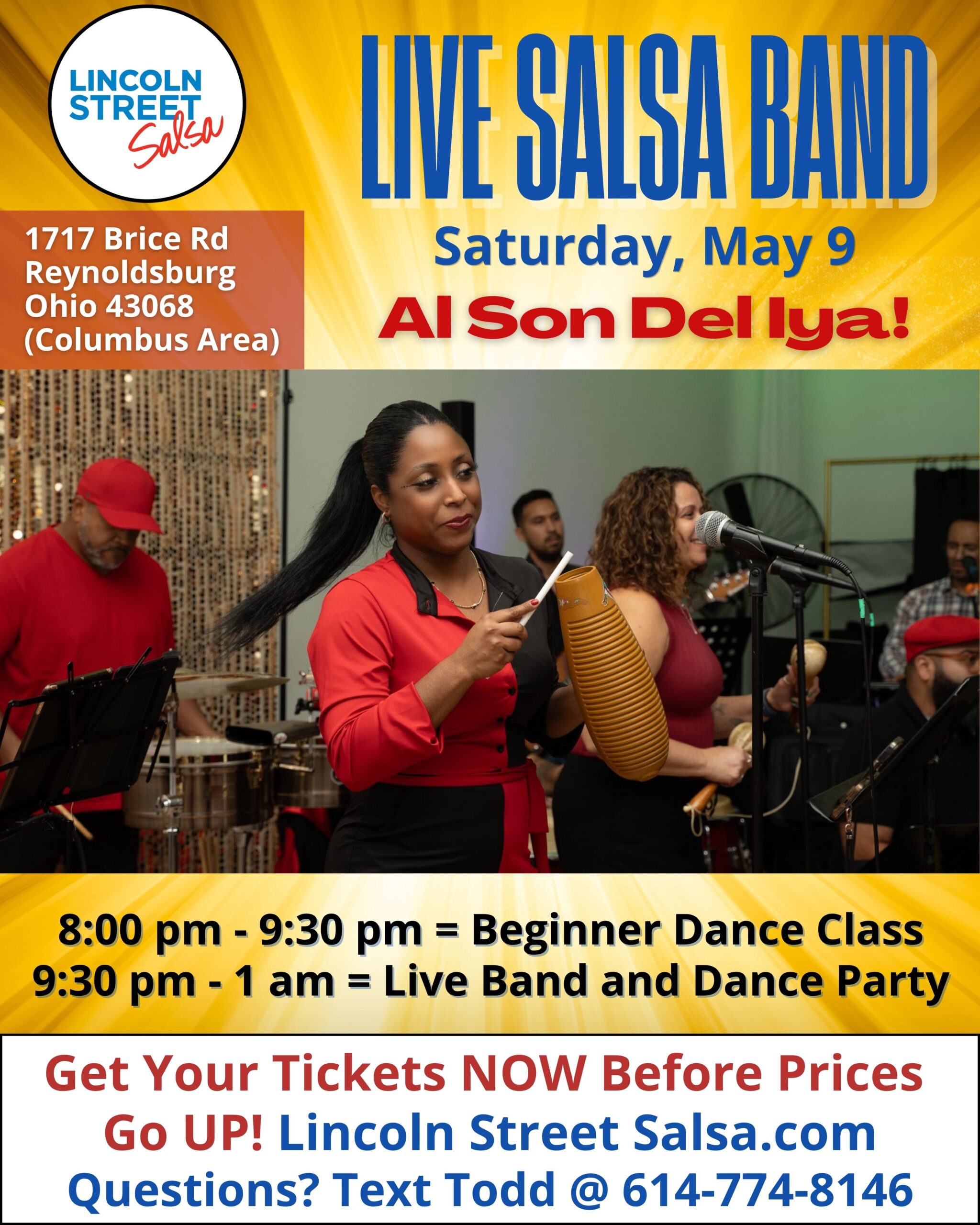Al Son Del Iya, Live Salsa Band Columbus Ohio, Live Salsa Music Columbus Ohio, Salsa Dancing Columbus Ohio, bachata dancing, merengue dancing